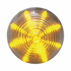 13 LED 2 1/2" Beehive Clearance/Marker Light - Amber LED/Clear Lens