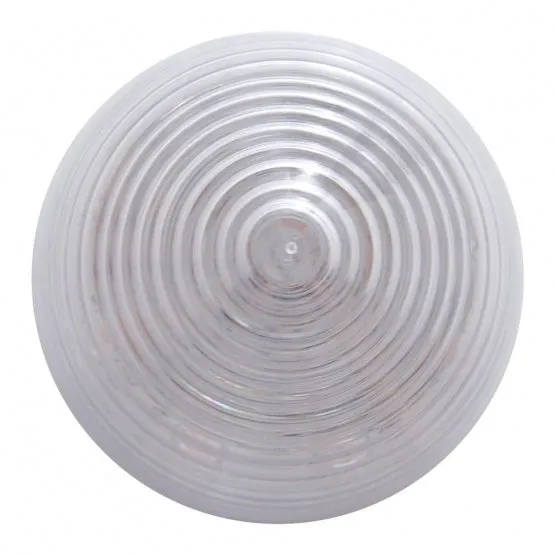 13 LED 2 1/2" Beehive Clearance/Marker Light - Amber LED/Clear Lens