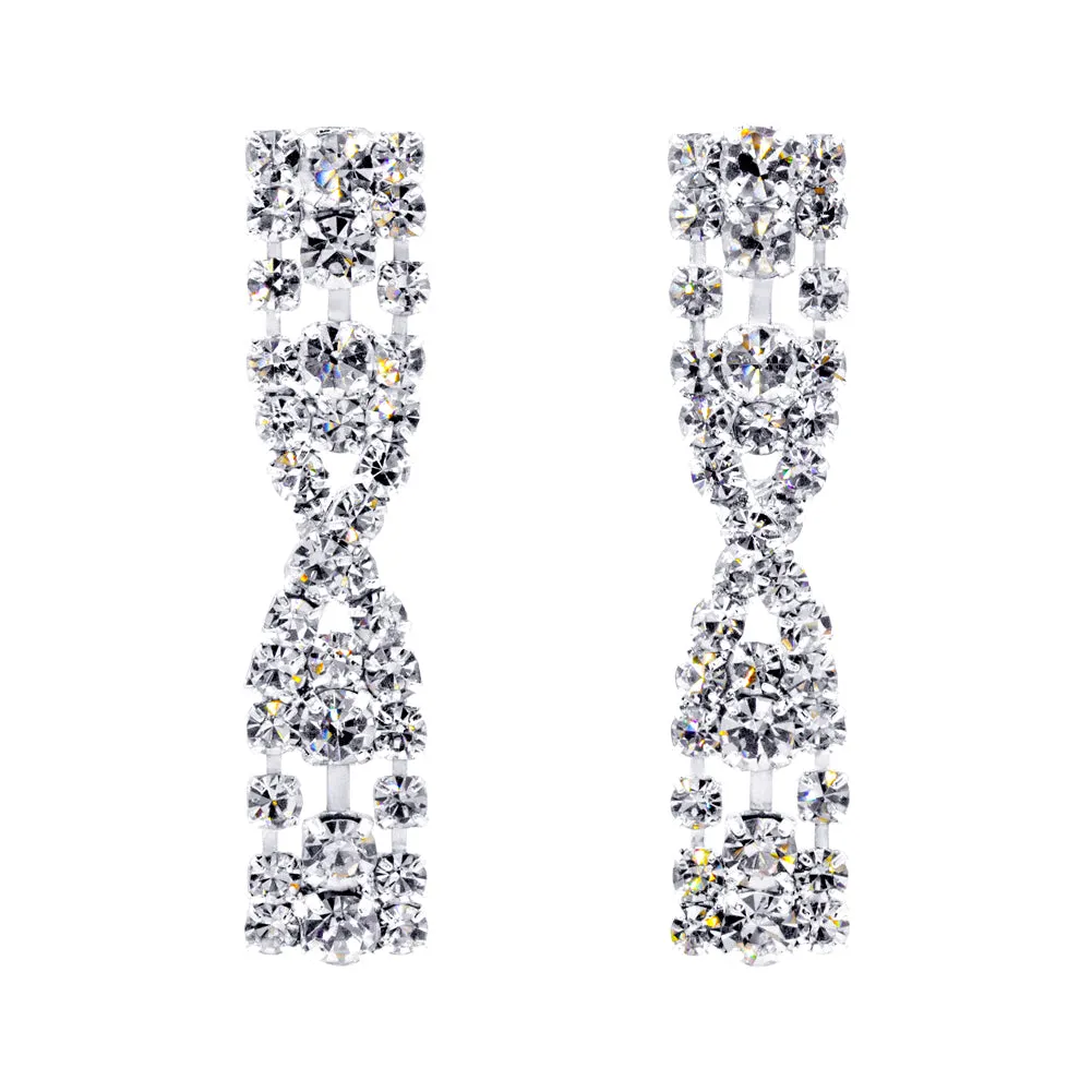 #14135 - Crystal Twist Earring