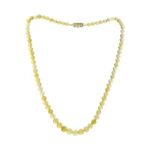 17-Inch Graduated Ethiopian Opal Beaded Necklace