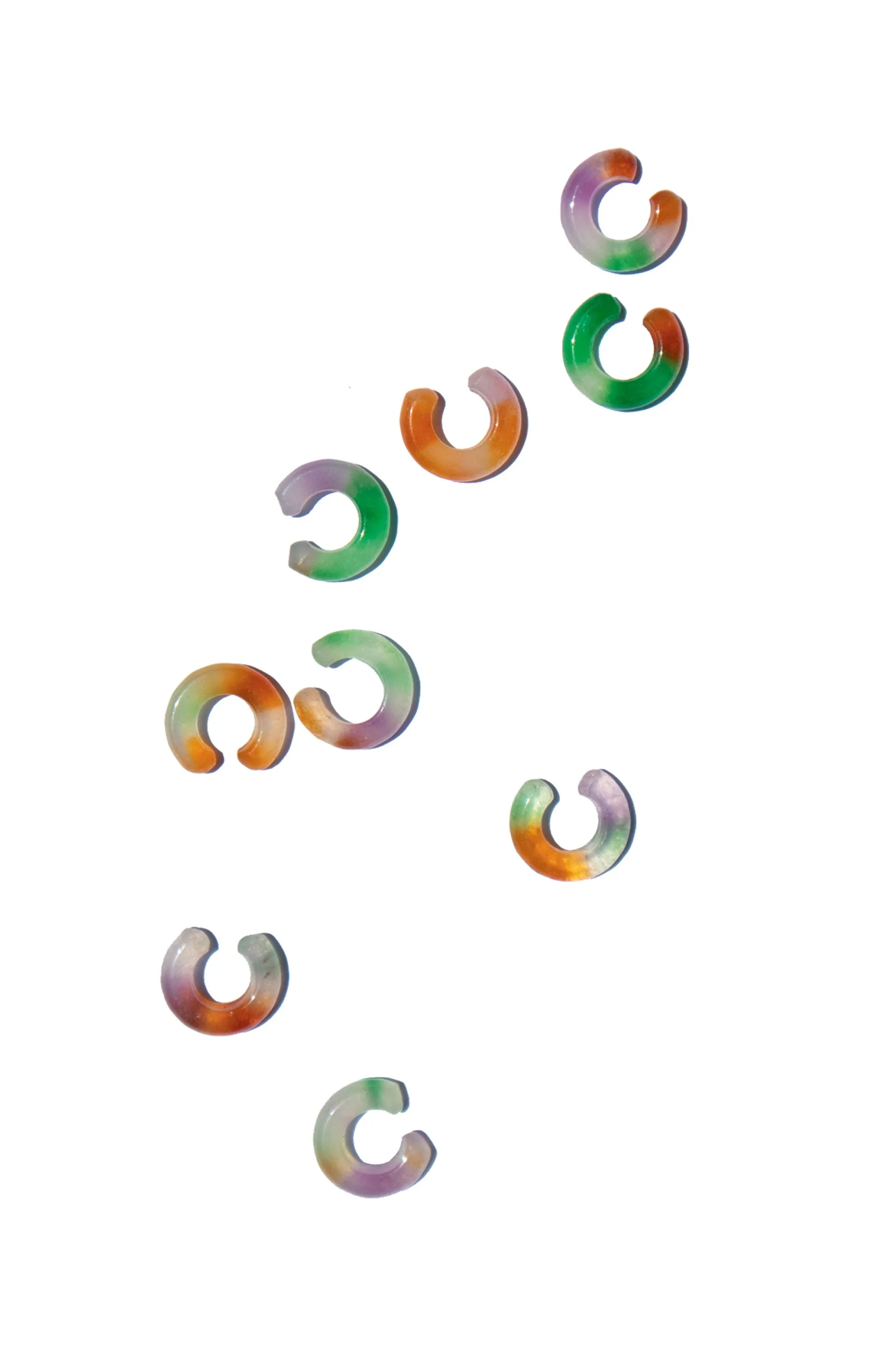 Abby — Single jade cuff earring
