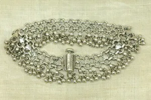 Antique Silver Anklet from India