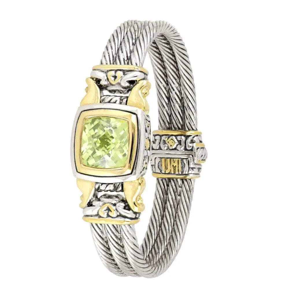 Anvil Collection - Square Cable Magnetic Clasp Bracelet
