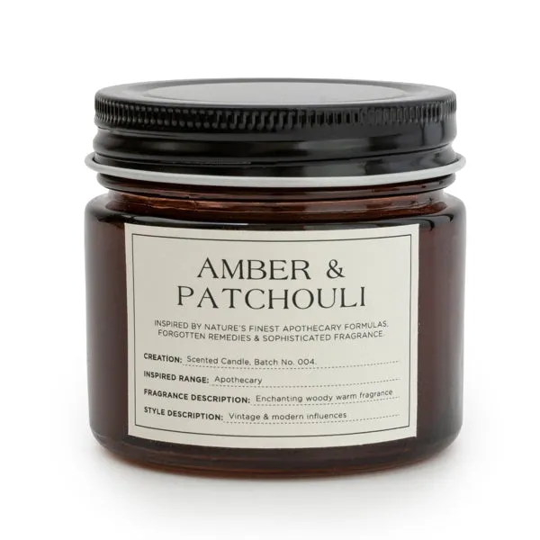 Apothecary Amber & Patchouli Jar Candle