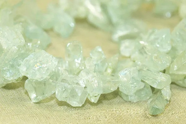 Aquamarine Crystalline beads