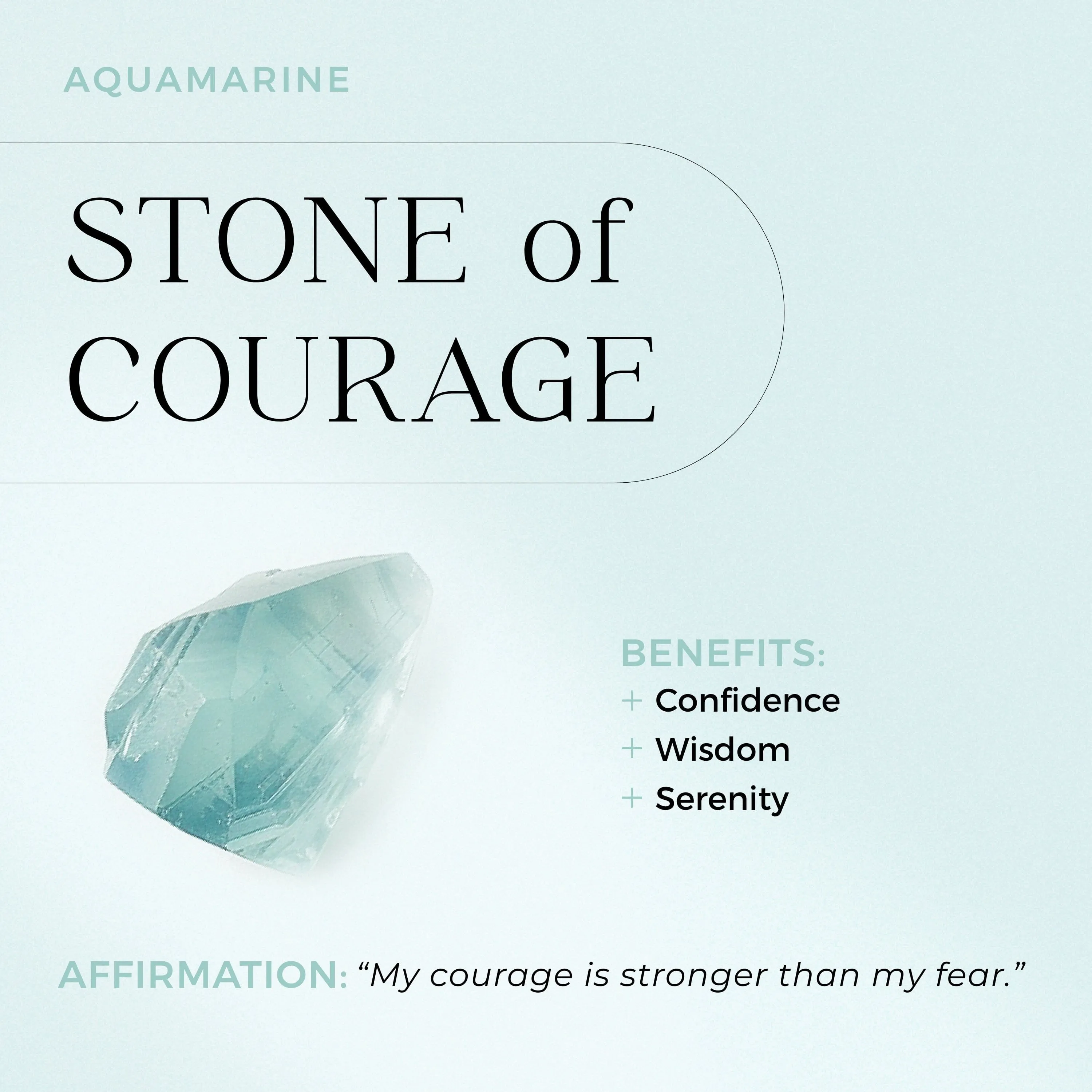 Aquamarine Lab Diamond Ring - Soulmate