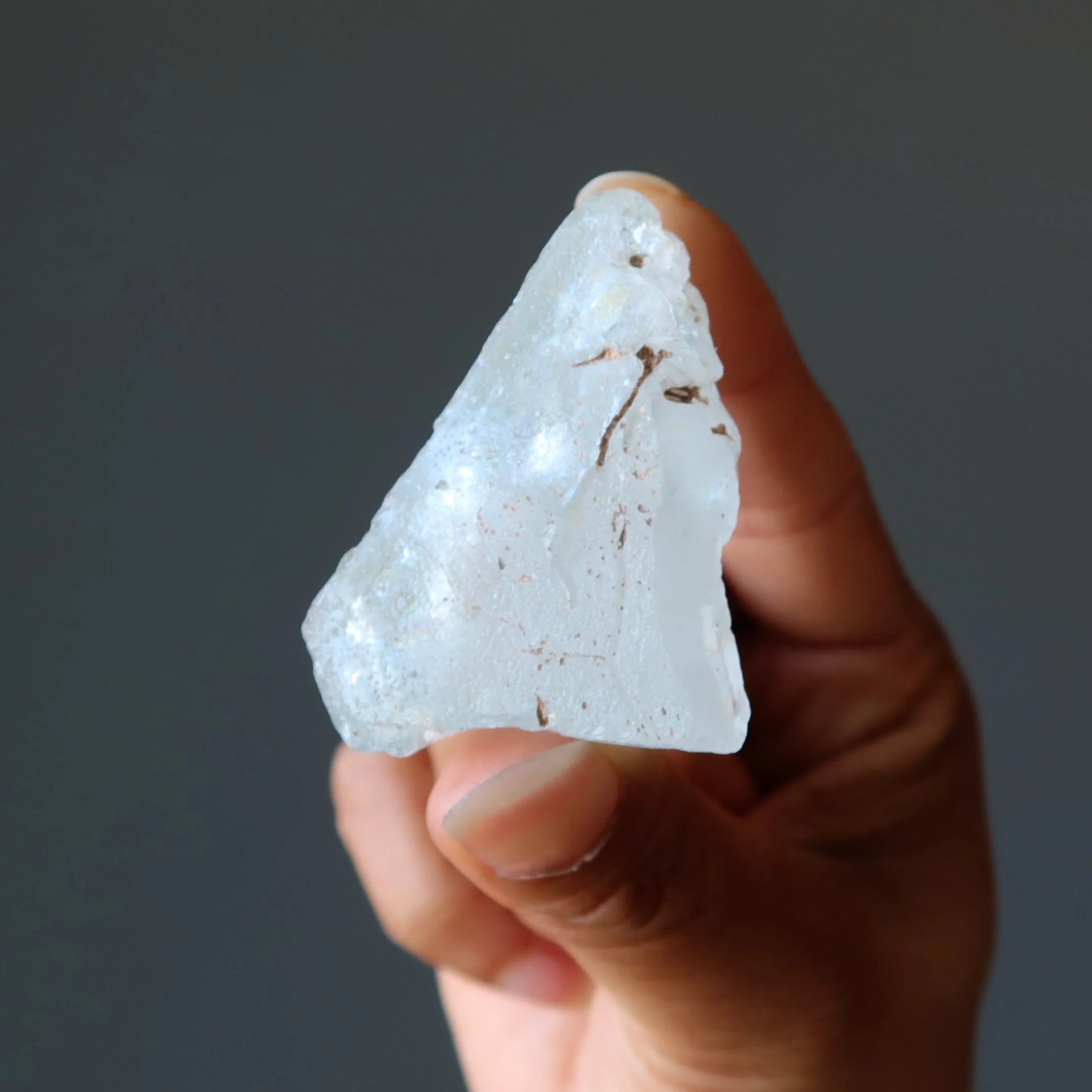 Aquamarine Raw Crystal Precious Blue Gemstone