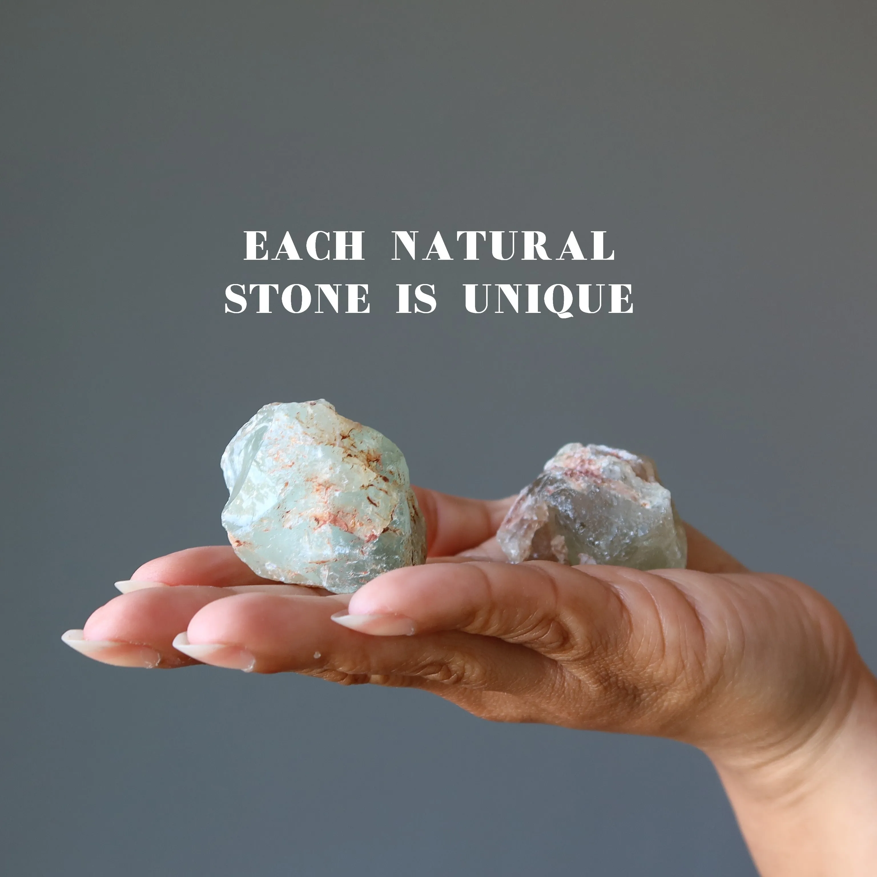 Aquamarine Raw Crystal Precious Blue Gemstone