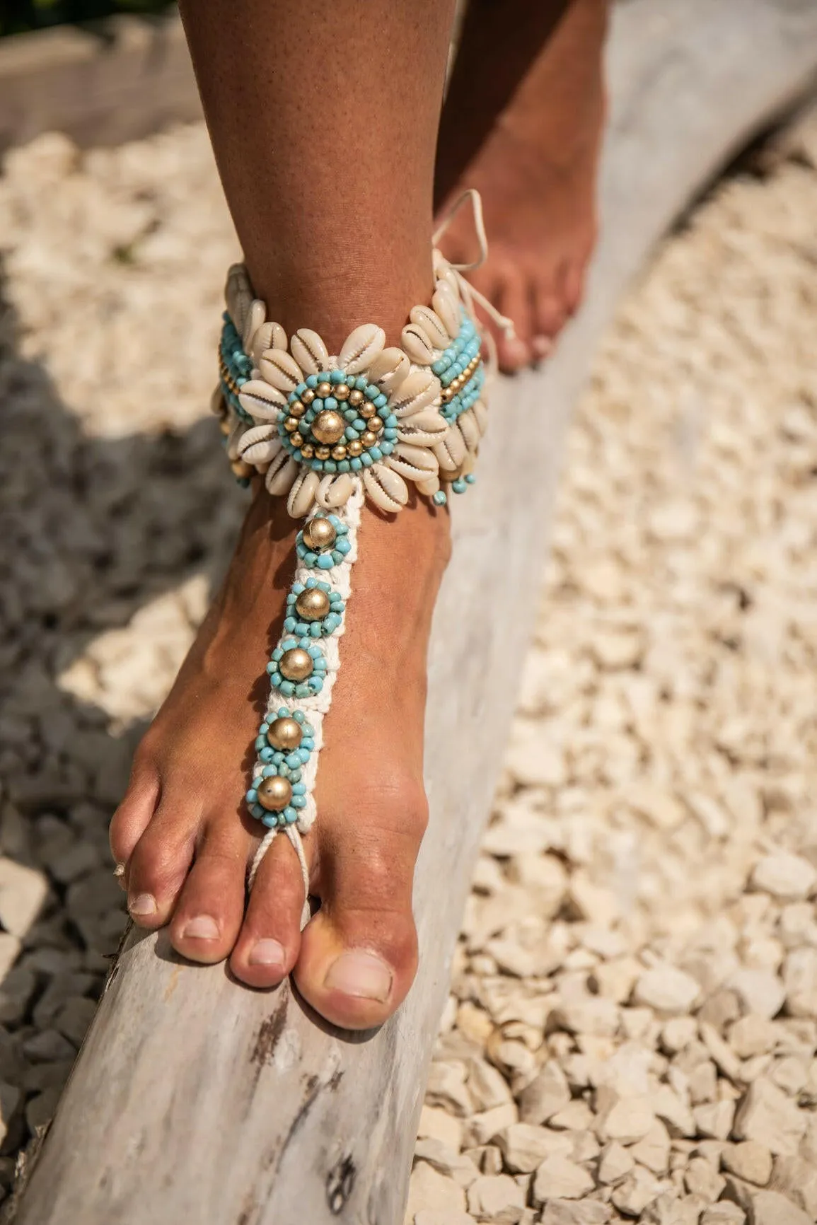 Barefoot Shell Sandal Anklet