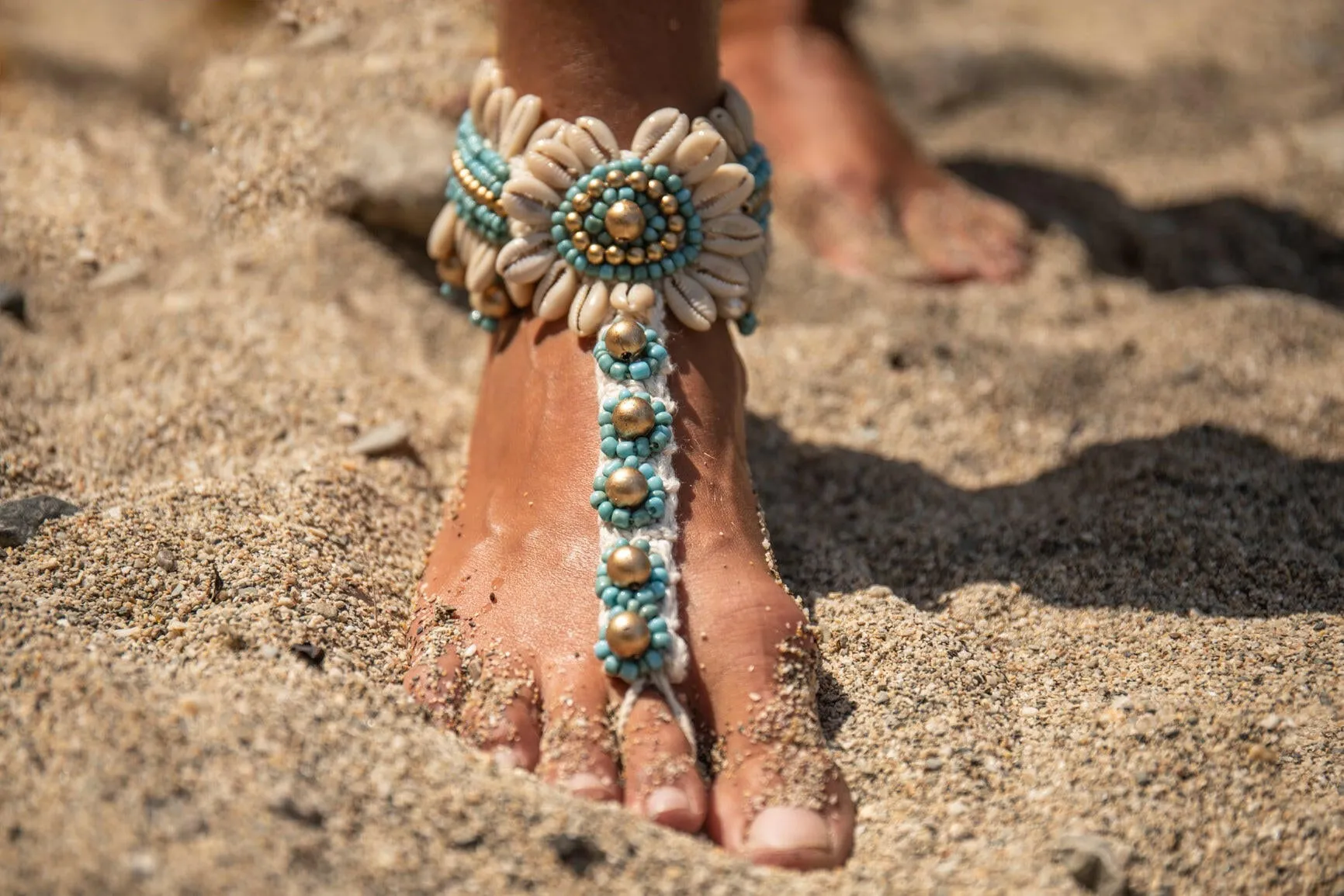 Barefoot Shell Sandal Anklet