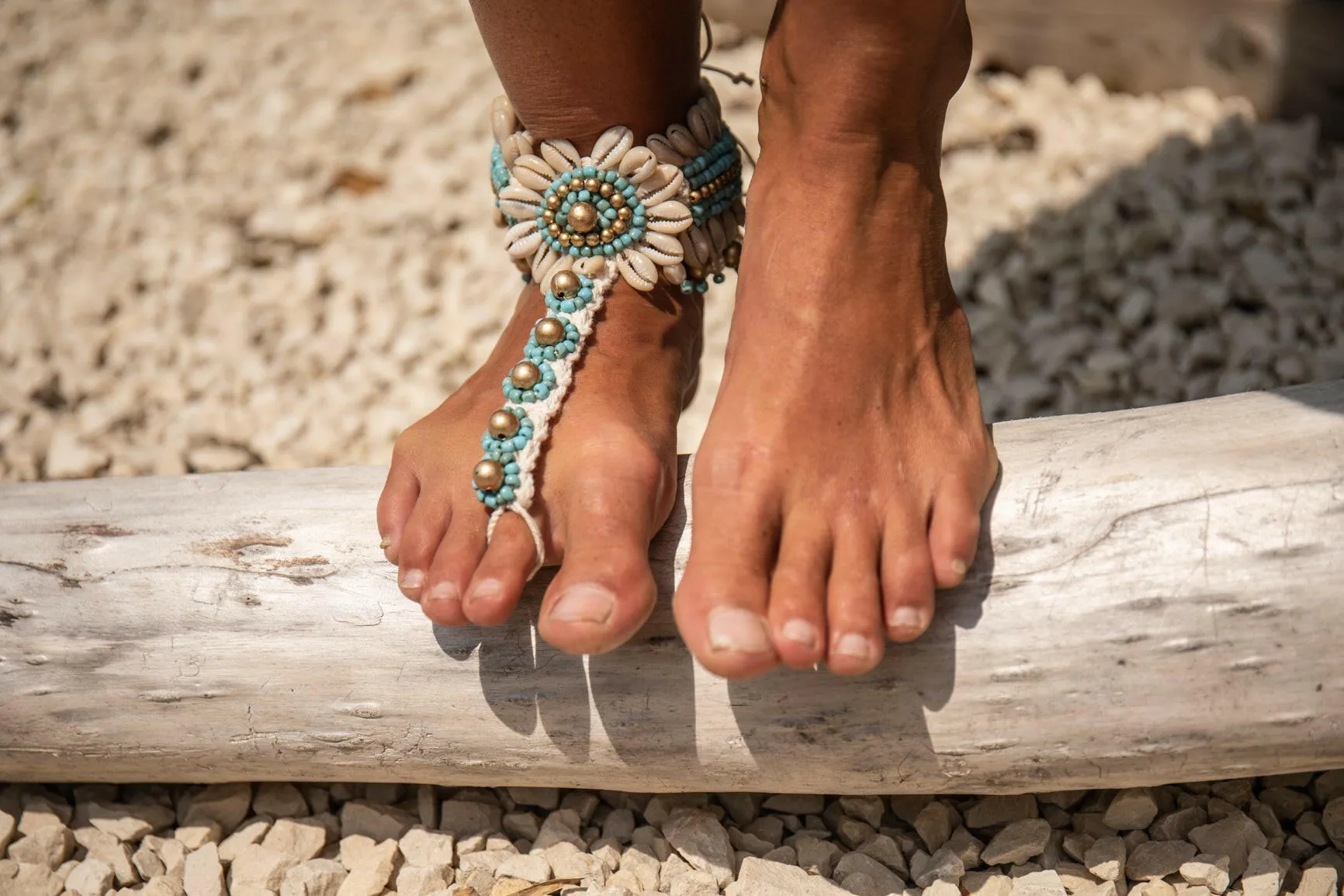 Barefoot Shell Sandal Anklet
