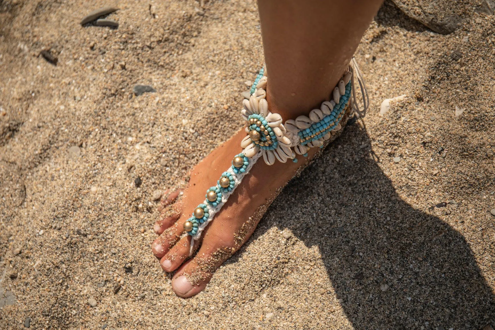 Barefoot Shell Sandal Anklet