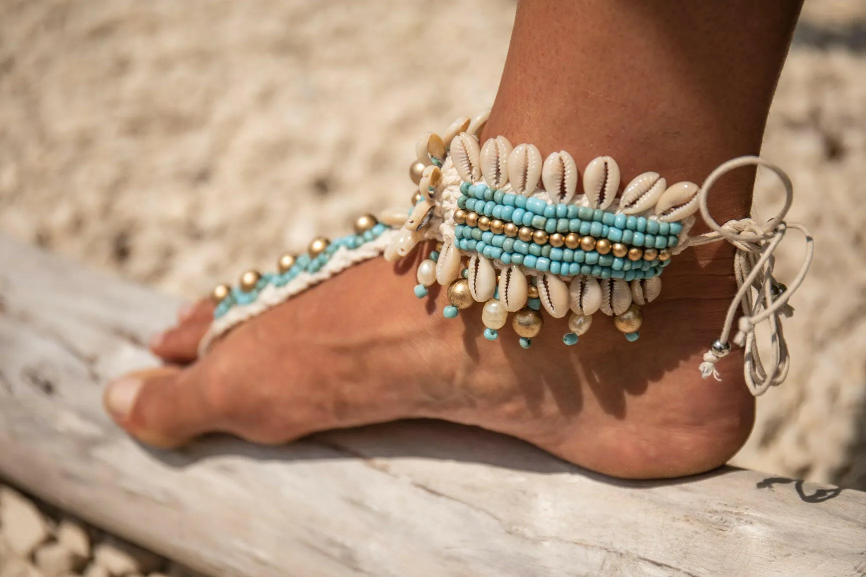 Barefoot Shell Sandal Anklet