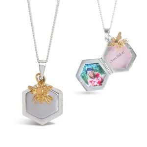 Bee Locket Silver   Photos