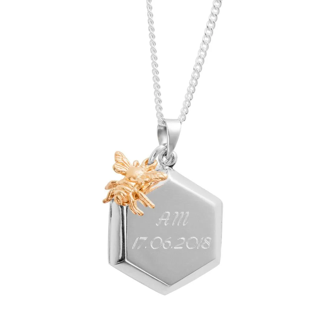 Bee Locket Silver   Photos