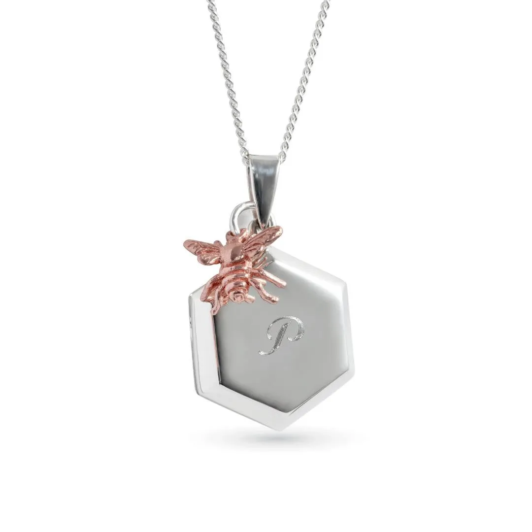 Bee Locket Silver   Photos