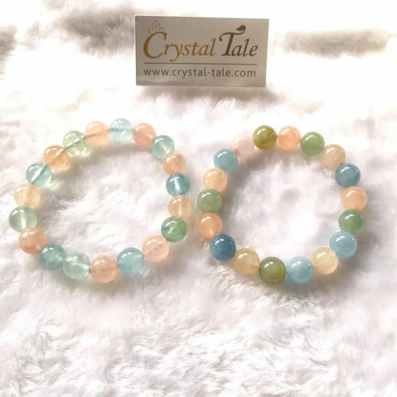 Beryl* (Aquamarine & Morganite) Bracelet