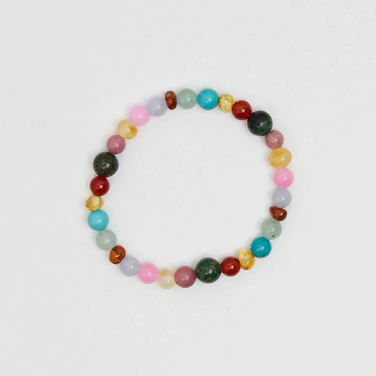 Billie Bracelet in Rainbow Gemstones (Kid and Adult) by Nirrimis