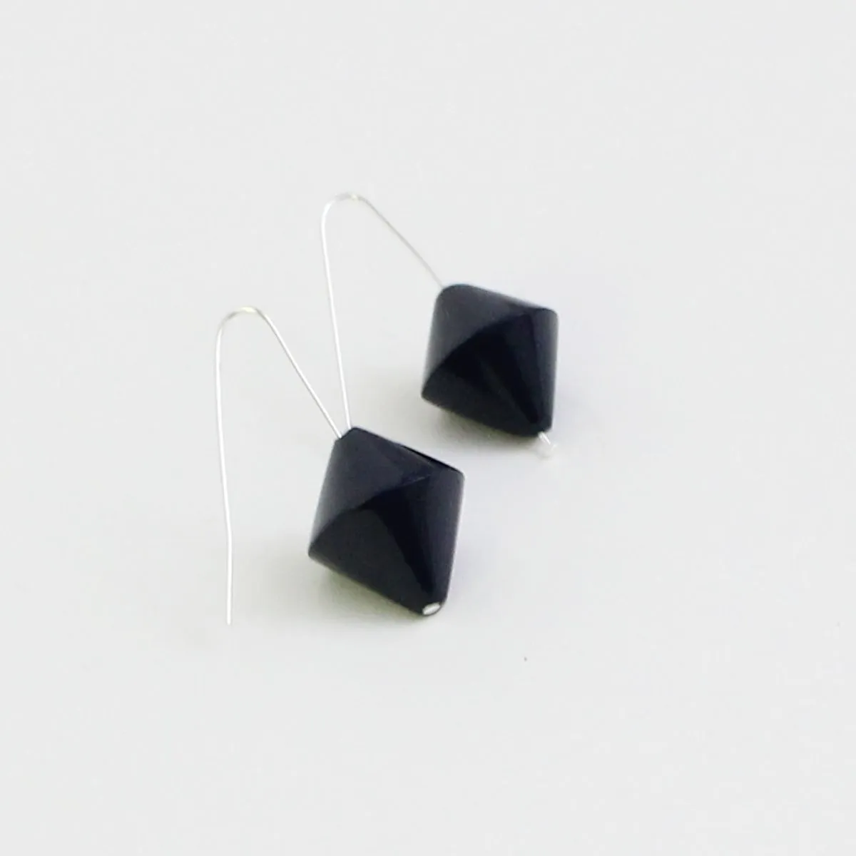 Blue UFO Earrings