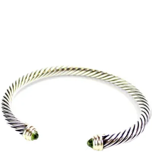 Cable Bracelet Peridot (ATX)