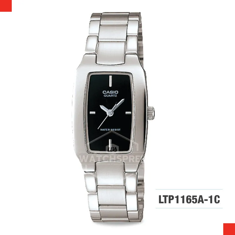 Stylish Casio Ladies Watch LTP1165A-1C - Elegant Stainless Steel Timepiece with Classic Design