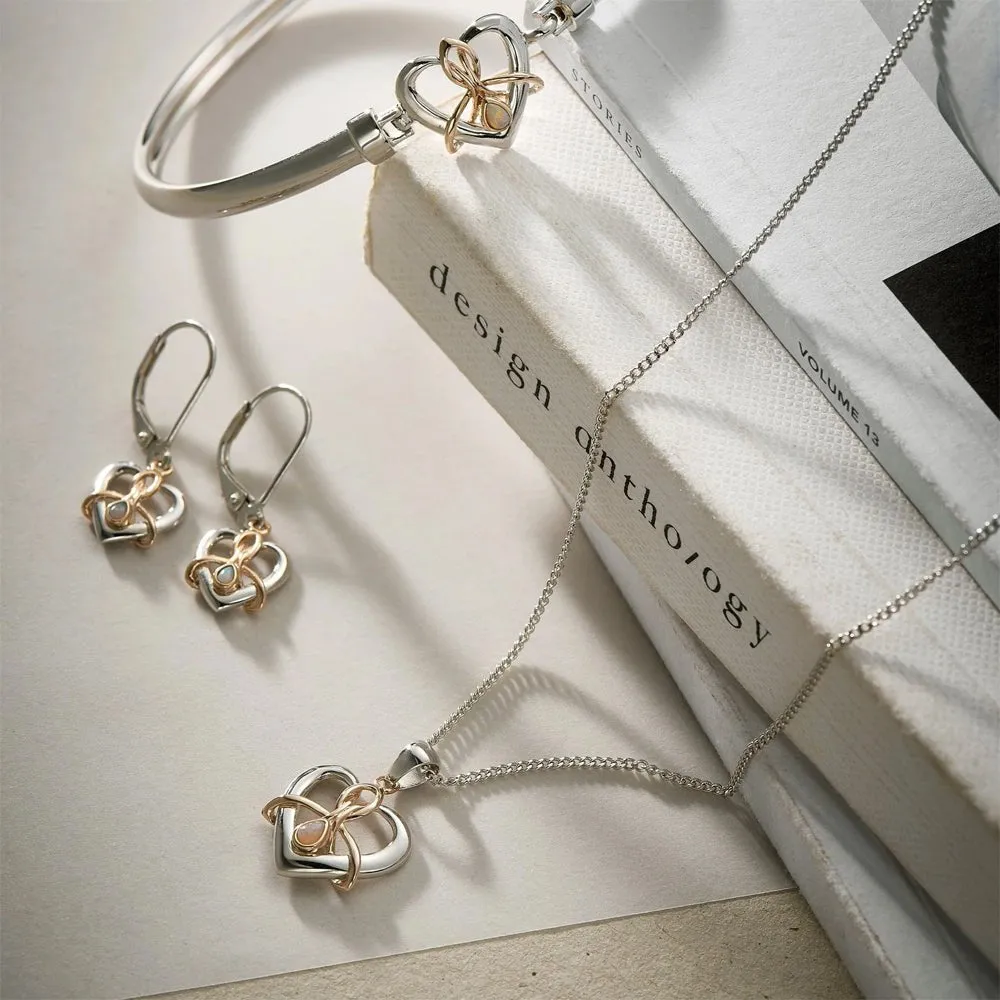 Clogau Dwynwen Opal Pendant Necklace