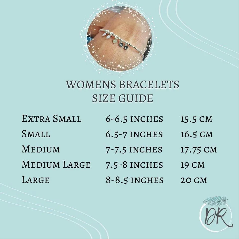 Cubic zirconia Birthstone Bracelet Set, Sterling Silver Stacking Bracelets for a Birthday gift for women