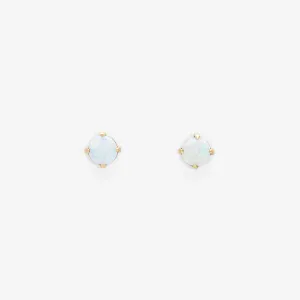 E7904OP | Australian White Opal Wisp Studs