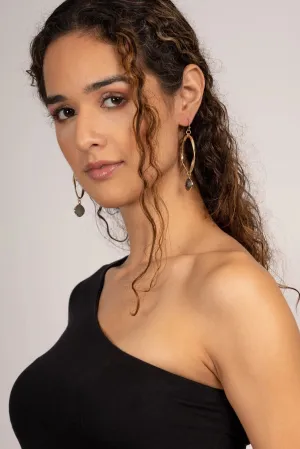 Ella Gemstone Drop Earrings