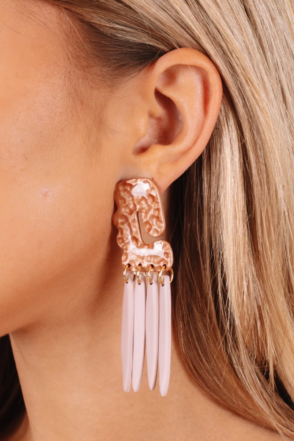 Emersyn Earrings - Sand