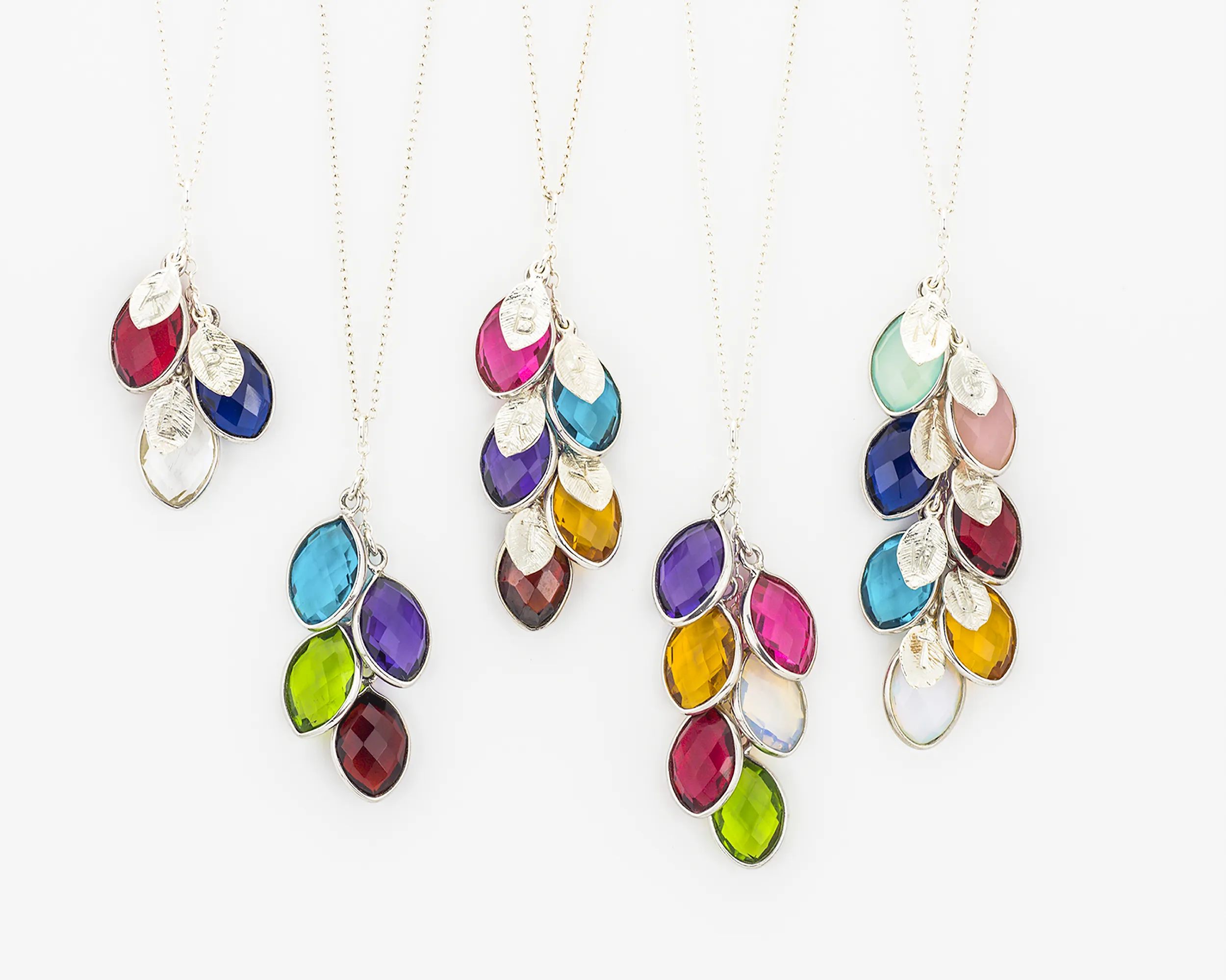 Family Birthstone Necklace
