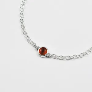 Garnet Gemstone Bracelet