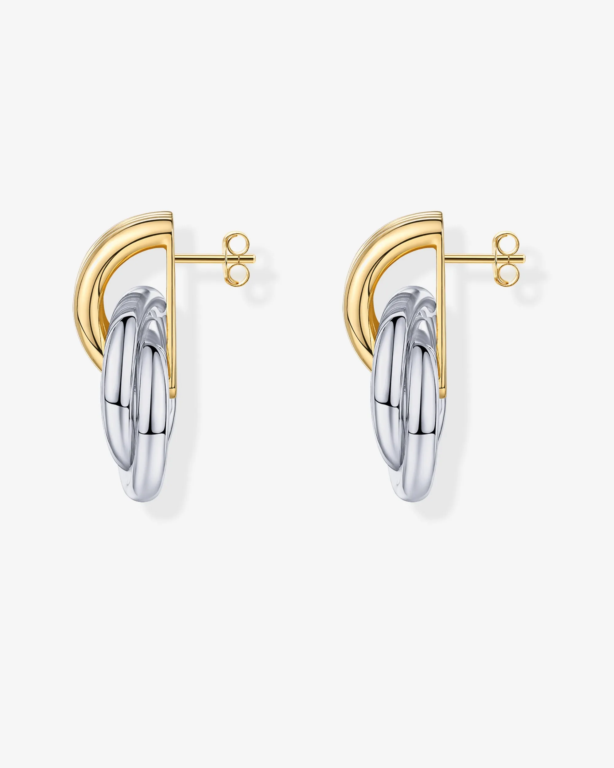 Geometric Dangle Earrings