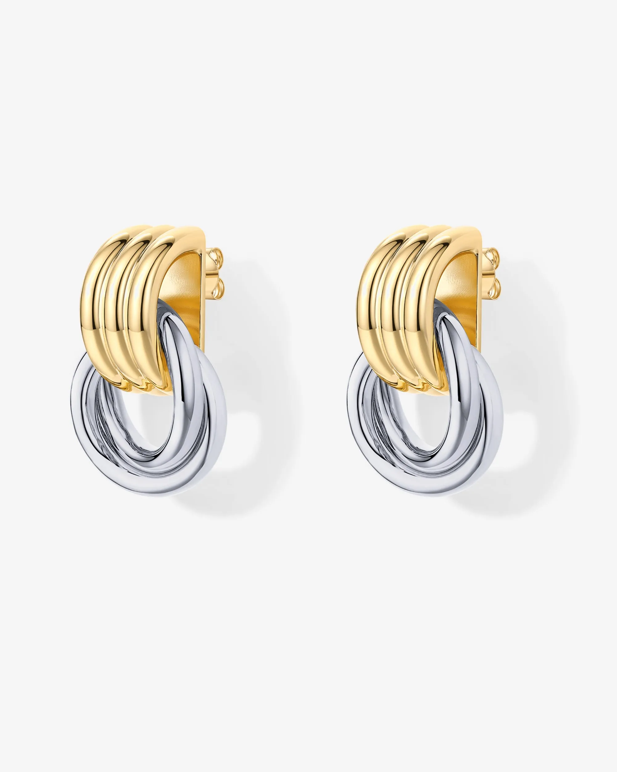 Geometric Dangle Earrings