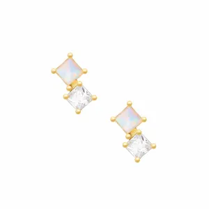Georgina Opal Stud Earrings