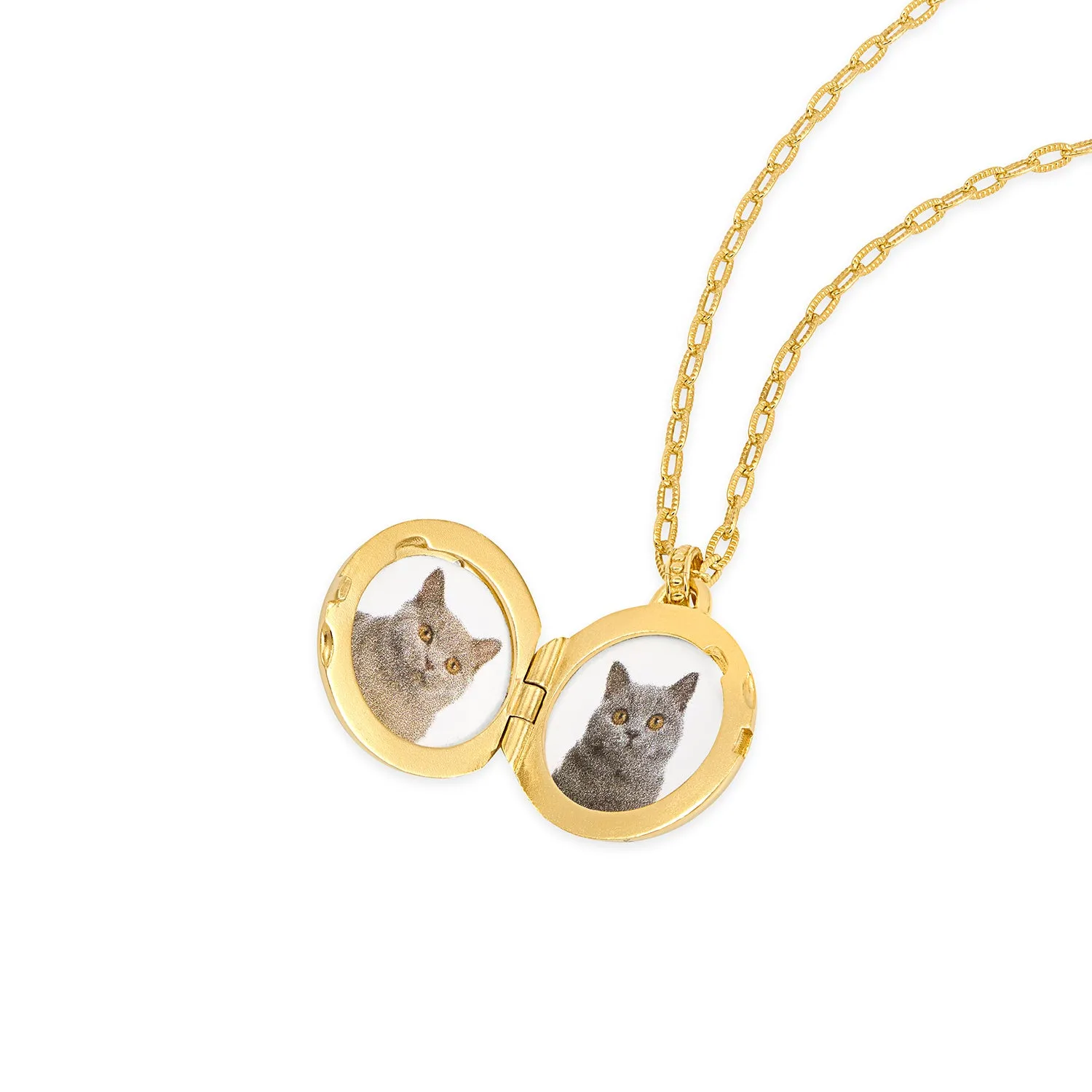 Gleam Sapphire Locket