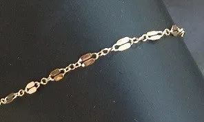 Glitter Anklet (14K Gold-Fill)