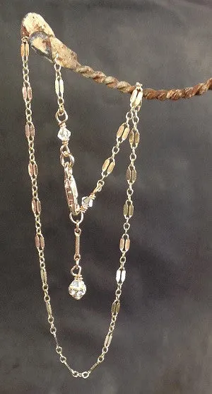 Glitter Anklet (14K Gold-Fill)