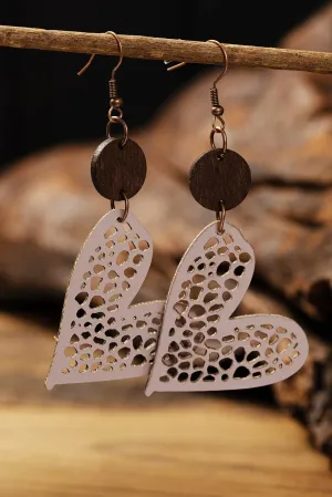 Hollow Heart Dangle Earrings | PRE ORDER