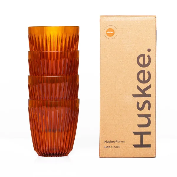 Huskee Renew Cups - Amber