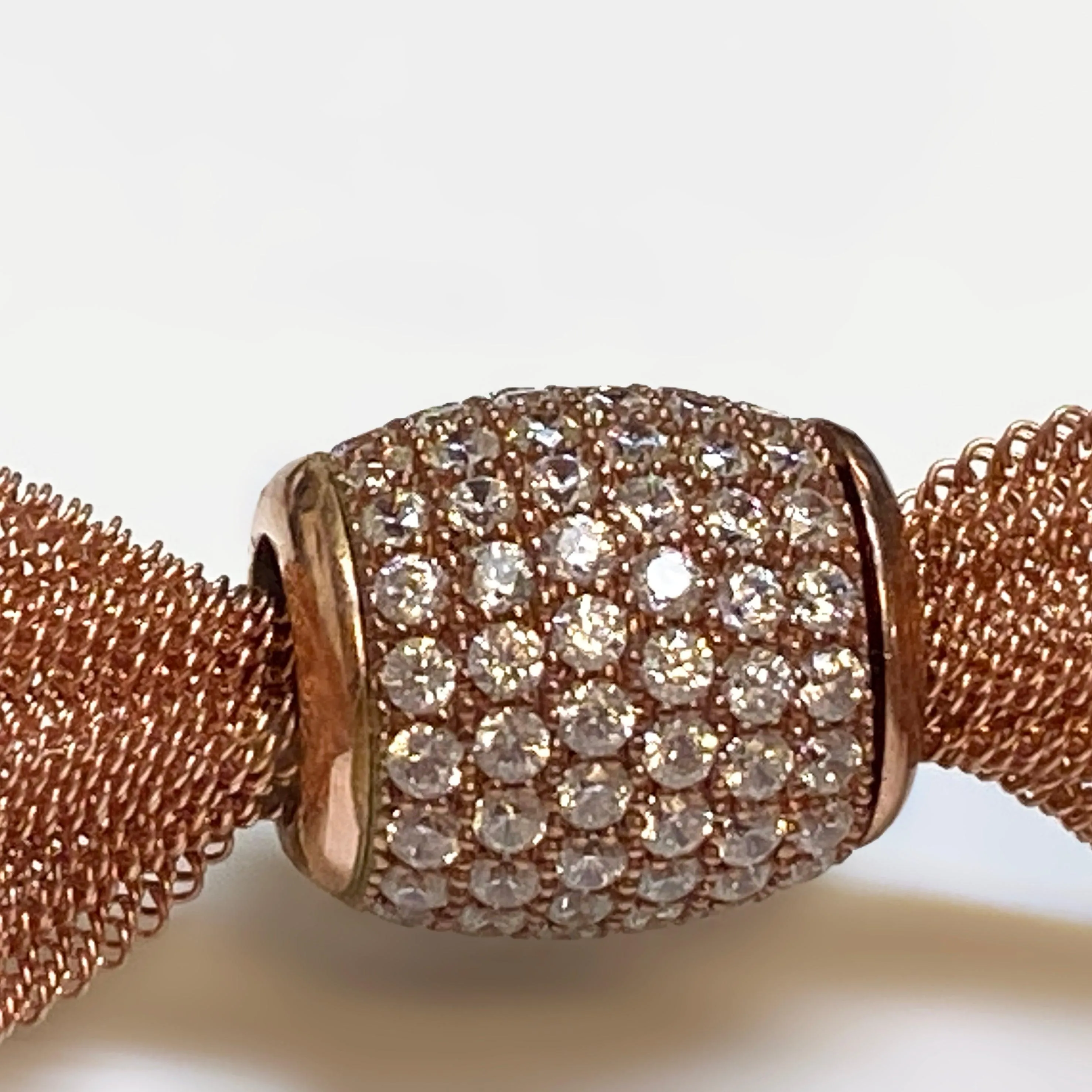 Italian Sterling Silver Mesh Bracelet