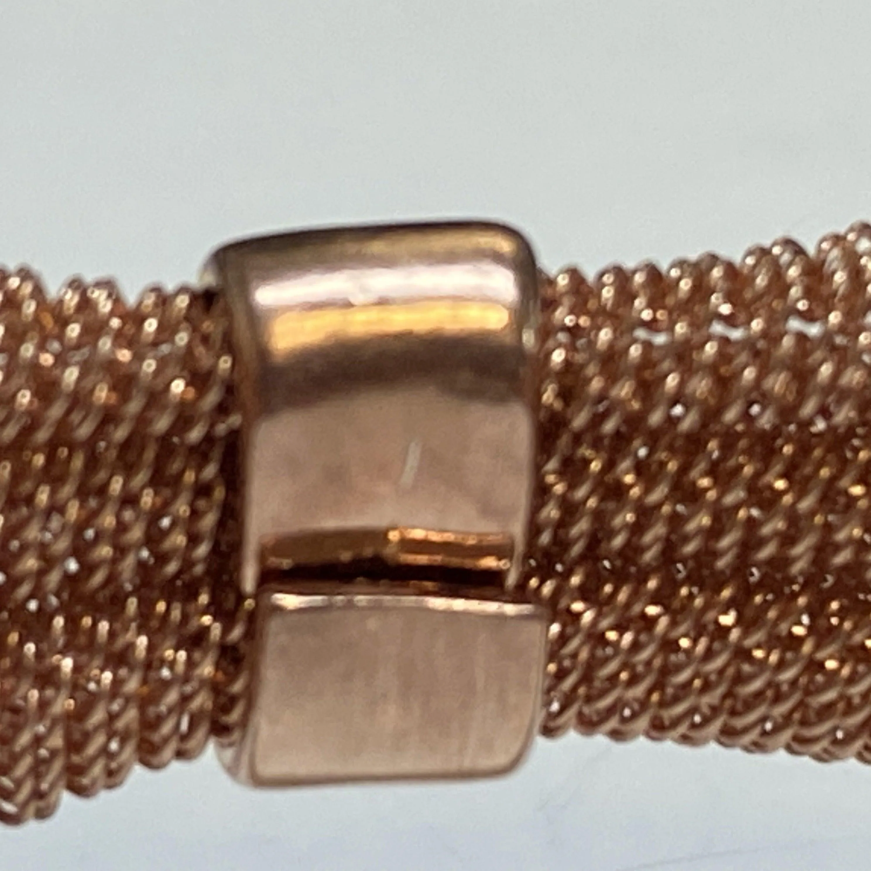 Italian Sterling Silver Mesh Bracelet