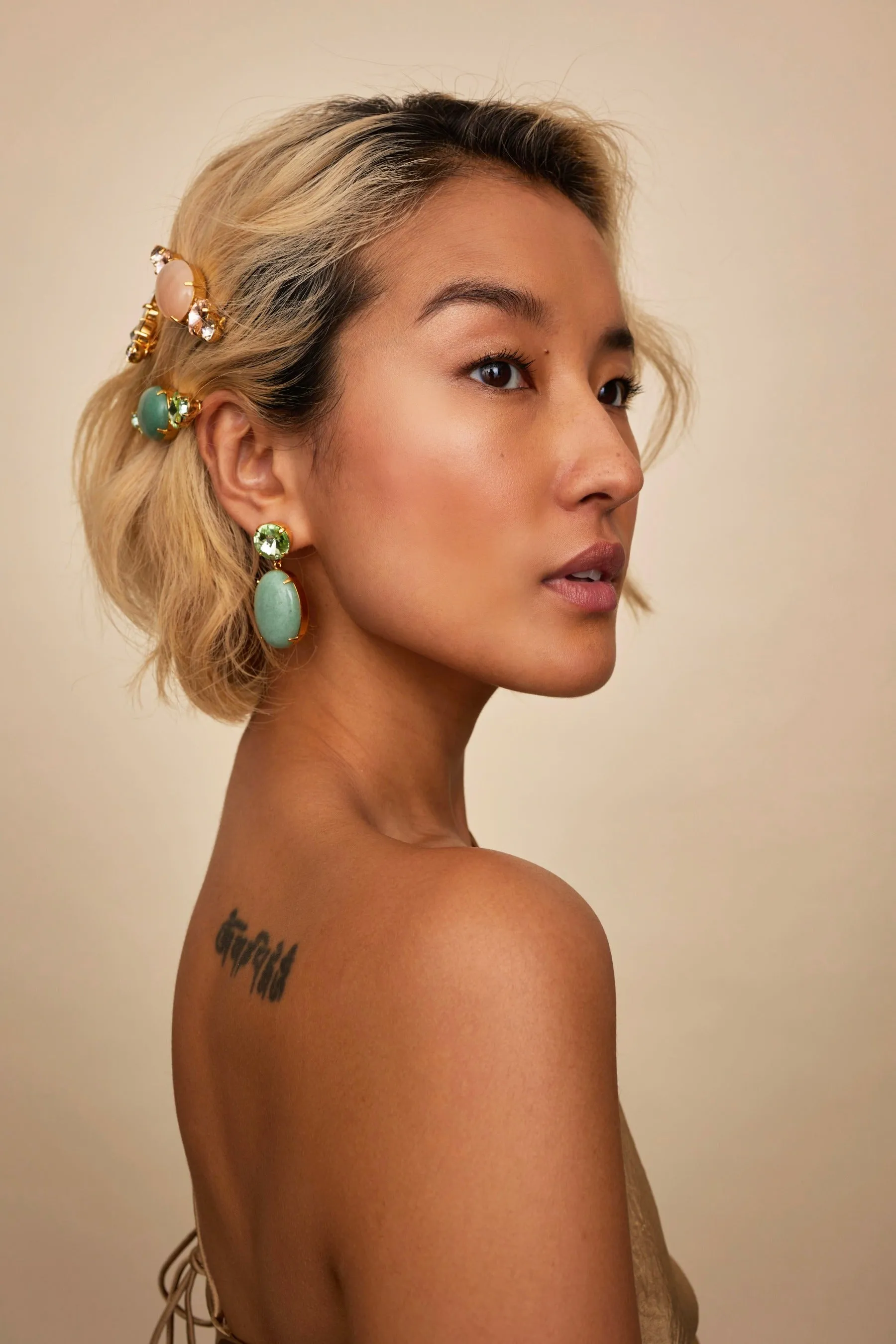 Kaia Stone Drop Earrings