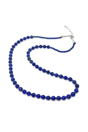 Lapis Lazuli Bead Navajo Necklace
