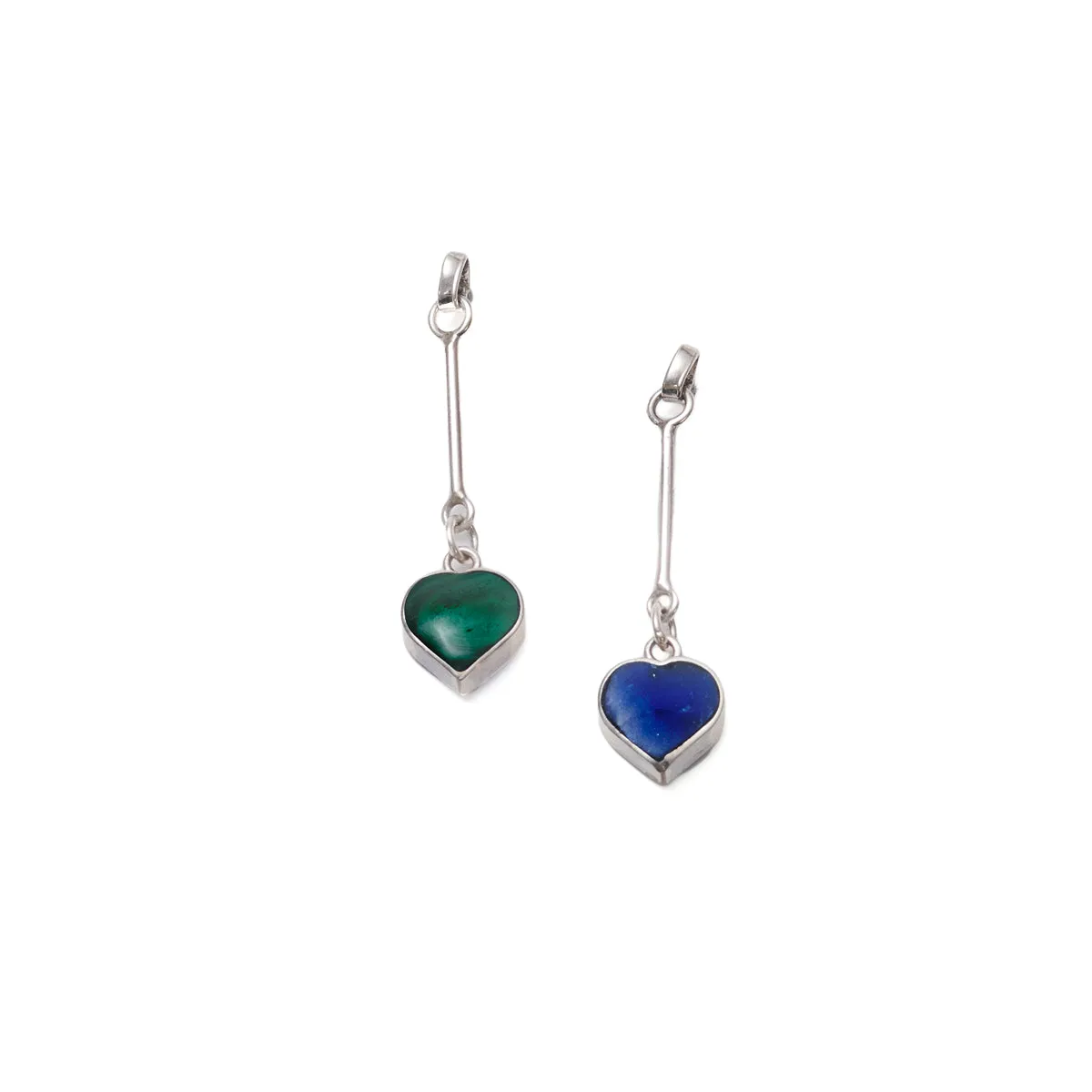 Lapis Lazuli Wamán Earrings | Artisan Handcrafted Jewelry | From the Chilean Andes