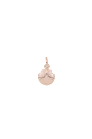 Mermaid Shell Pendant - Rose Gold