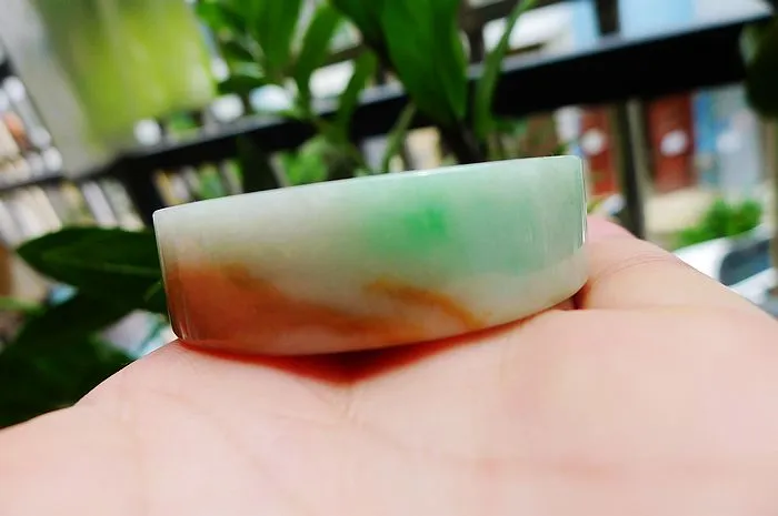 Natural Jade Rough Jadeite Raw (118g,5.5X1.5cm)