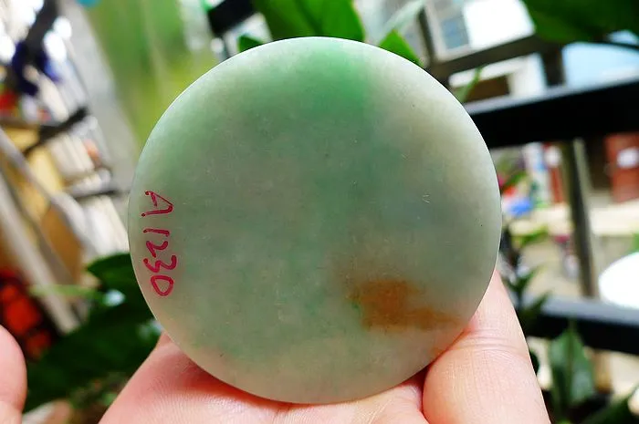 Natural Jade Rough Jadeite Raw (118g,5.5X1.5cm)