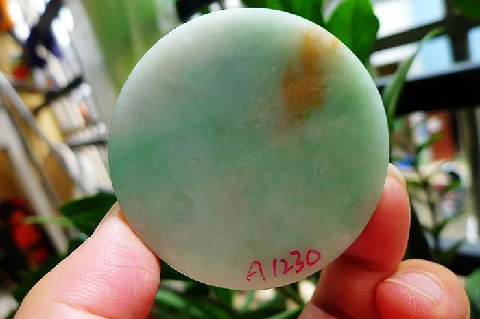 Natural Jade Rough Jadeite Raw (118g,5.5X1.5cm)