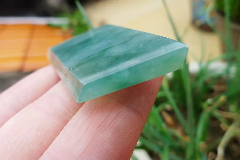 Natural Jade Rough Jadeite Raw (19g,5.2X2.8X0.45cm)